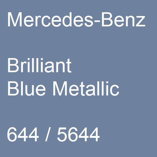 Mercedes-Benz, Brilliant Blue Metallic, 644 / 5644.